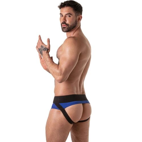 LOCKER GEAR - WIDE WAISTBAND JOCK BRIEF AZUL S