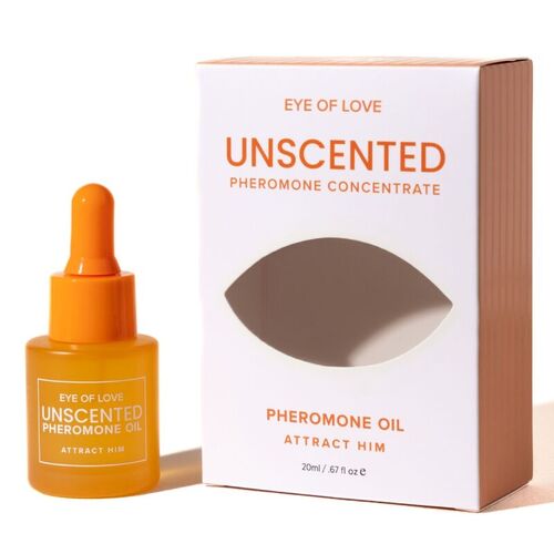 EYE OF LOVE - ACEITE PERFUMADO CON FEROMONAS PARA MUJER SIN FRAGANCIA 20 ML