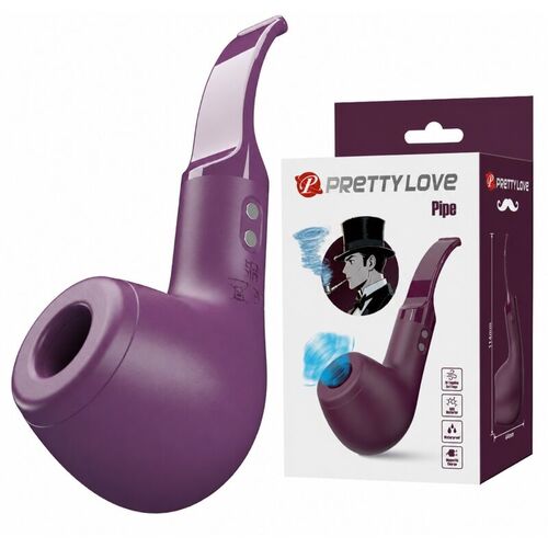 PRETTY LOVE - PIPE ESTIMULADOR CON 10 MODOS DE GOLPETEO MORADO