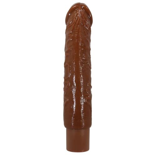 PRETTY LOVE - DUKE VIBRADOR REALÍSTICO 23,5 CM Ø 4,8 CM COLOR MARRÓN