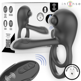 INTENSE - SPIKE ANILLO VIBRADOR PARA PENE CON CONTROL REMOTO