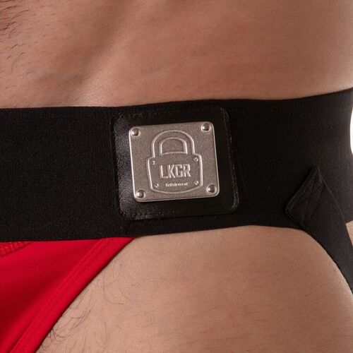 LOCKER GEAR - WIDE WAISTBAND JOCKSTRAP ROJO S