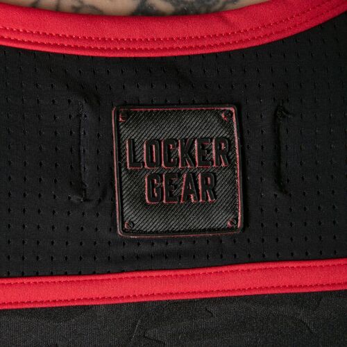 LOCKER GEAR - FULL MILITARY ACCESS TANKTOP ROJO S