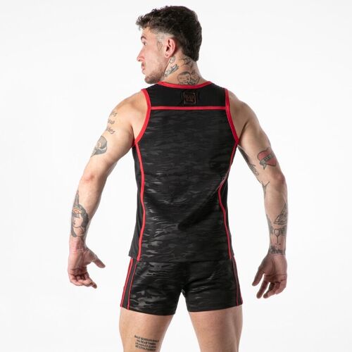 LOCKER GEAR - FULL MILITARY ACCESS TANKTOP ROJO S