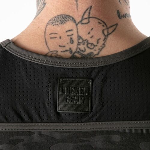LOCKER GEAR - FULL MILITARY ACCESS TANKTOP NEGRO S