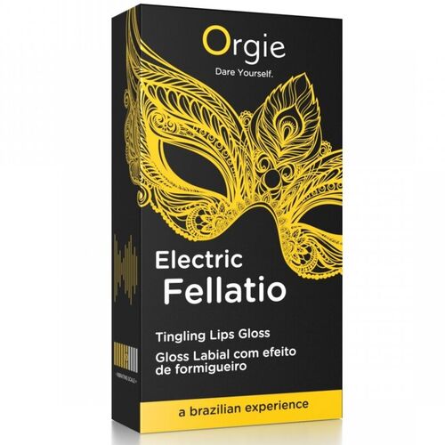 ORGIE - ELECTRIC FELLATIO GLOSS LABIAL BESABLE EFECTO VIBRANTE 10 ML