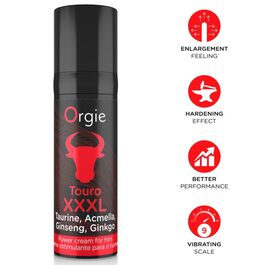 ORGIE - TOURO XXXL CREMA POTENCIADORA PARA HOMBRE 15 ML