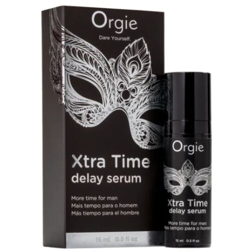 ORGIE - XTRA TIME SÉRUM DE SILICONA RETARDANTE SIN ANESTÉSICOS 15 ML