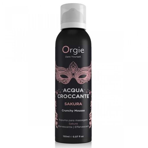 ORGIE - ACQUA CROCCANTE ESPUMA CRUJIENTE SAKURA PARA MASAJE 150 ML