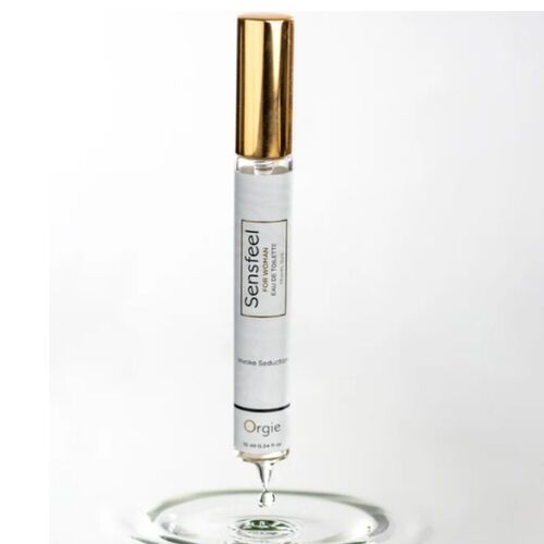 ORGIE - SENSFEEL EAU DE TOILETTE CON POTENCIADOR DE FEROMONAS TAMAÑO VIAJE PARA MUJER 10 ML