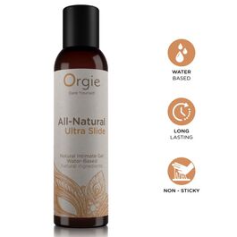 ORGIE - ALL-NATURAL ULTRA SLIDE GEL ÍNTIMO BASE AGUA 150 ML
