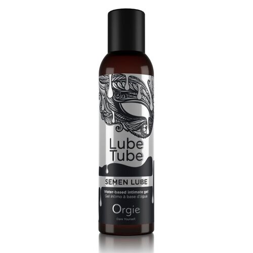 ORGIE - LUBE TUBE SEMEN LUBE GEL ÍNTIMO BASE AGUA TEXTURA SEMEN 150 ML