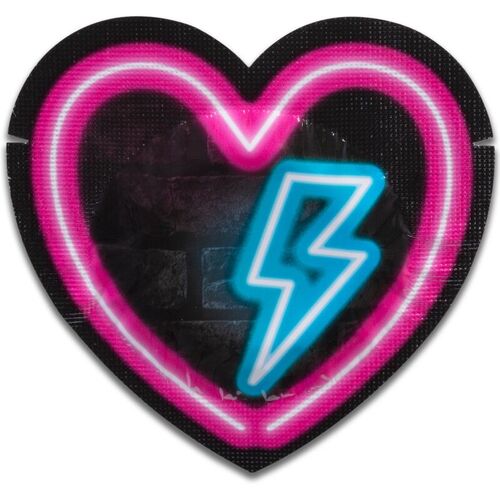 PASANTE - PRESERVATIVO ROJO FORMA CORAZON BOLSA 144 UNIDADES