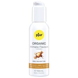 PJUR - ORGANIC INTIMATE FLAVOURS GEL ÍNTIMO ORAL SABOR CARAMELO 100 ML