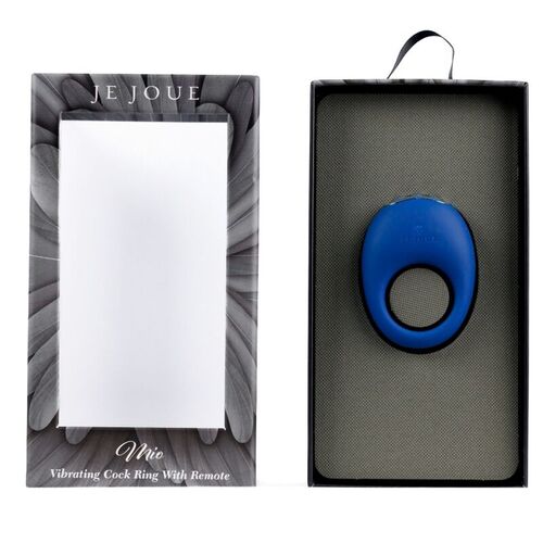 JE JOUE - MIO VIBRADOR RECARGABLE CONTROL REMOTO AZUL
