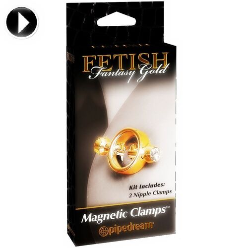 FETISH FANTASY GOLD PINZAS PARA PEZONES