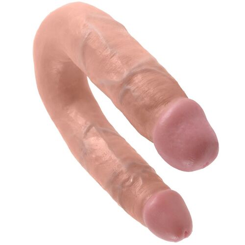 KING COCK DILDO DOBLE PENETRACIN 13.9 CM NATURAL