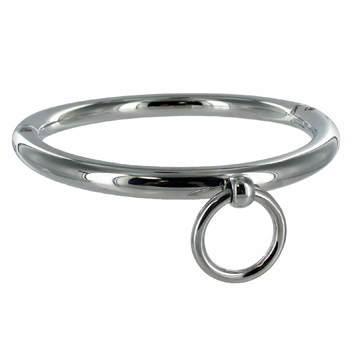 METALHARD BDSM COLLAR CON ARGOLLA 18CM