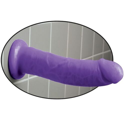 DILLIO DILDO CON VENTOSA 20.32 CM LILA