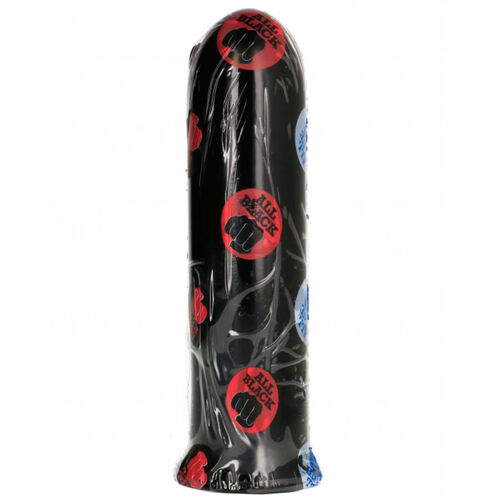 ALL BLACK DILDO NEGRO 19CM