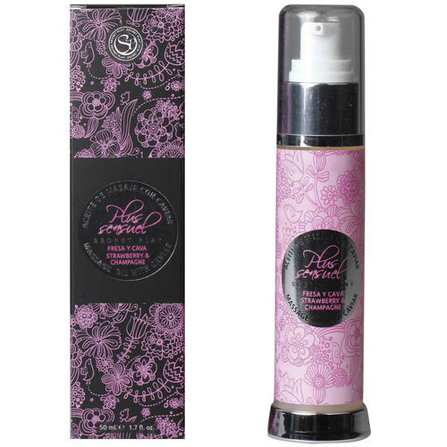 SECRETPLAY ACEITE MASAJE FRESA Y CAVA 50ML