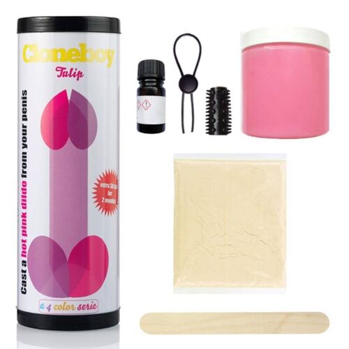 CLONEBOY DILDO TULIP ROSA INTENSO