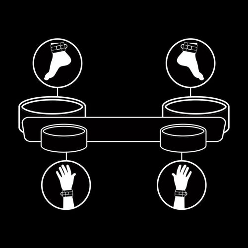 FETISH SUBMISSIVE BARRA SEPARADORA BONDAGE