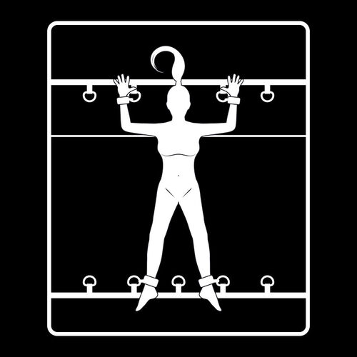 FETISH SUBMISSIVE SET ATADURAS CAMA LUXURY