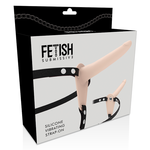 FETISH SUBMISSIVE ARNS VIBRADOR SILICONA FLESH 15CM