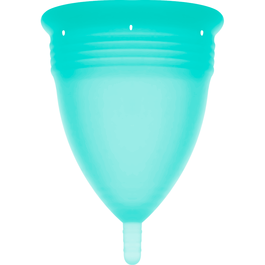 STERCUP COPA MENSTRUAL FDA SILICONE  TALLA S AQUAMARINA