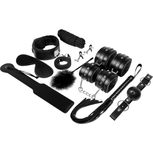 EXPERIENCE BDSM FETISH KIT SERIE BLACK