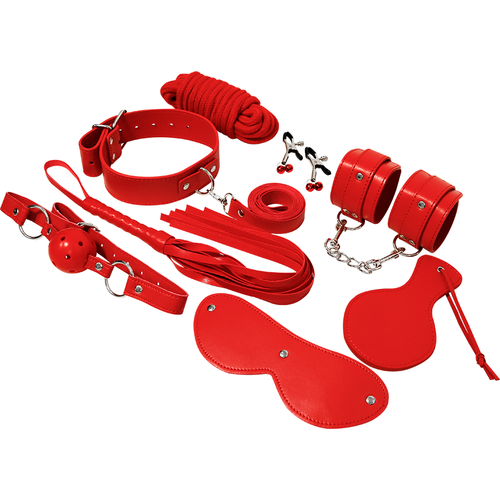 EXPERIENCE BDSM FETISH KIT SERIE ROJO