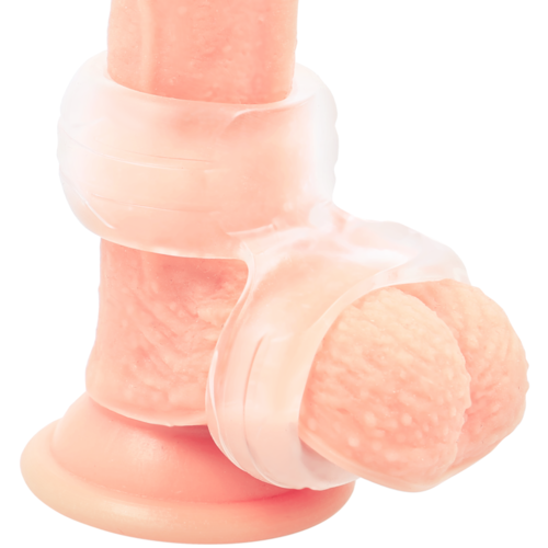 POWERING SUPER FLEXIBLE Y RESISTENTE ANILLO PENE  DOBLE PR12 CLEAR