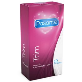PASANTE PRESERVATIVOS TRIM MÁS DELGADO  12 UNIDADES