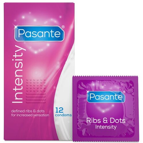 PASANTE PUNTOS Y ESTRÍAS INTENSITY 12 UNIDADES
