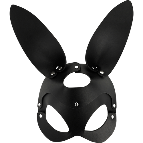 COQUETTE  MASCARA CUERO VEGANO CON OREJAS DE CONEJO