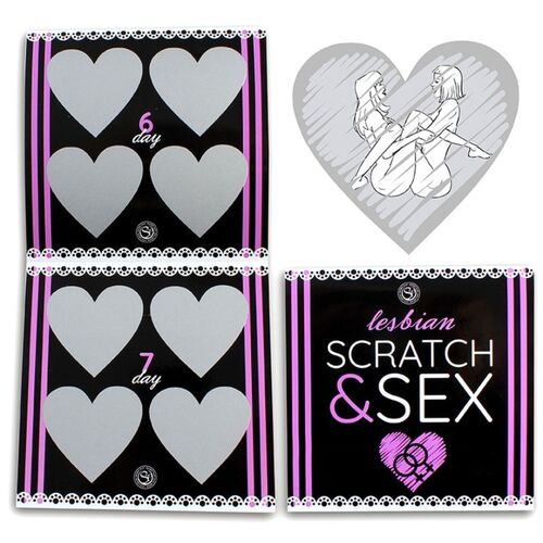 SECRETPLAY SCRATCH & SEX JUEGO PAREJAS POSTURAS LESBICAS (ES/EN/FR/PT/DE)