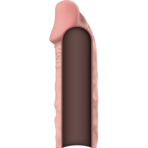 VIRILXL EXTENSION DE PENE SILICONE V5 NATURAL