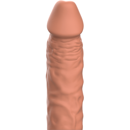 VIRILXL EXTENSION DE PENE SILICONE V5 MARRON