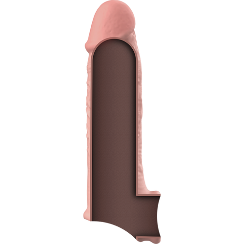 VIRILXL EXTENSION DE PENE SILICONE V9 NATURAL