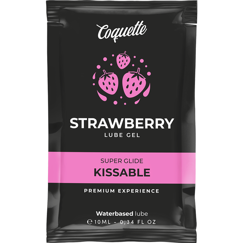 COQUETTE LUBRICANTE KISSABLE BASE AGUA FRESA 10 ML