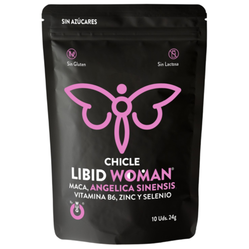 WUG LIBID WOMAN CHICLES AUMENTO LIBIDO MUJER 10 UNIDADES