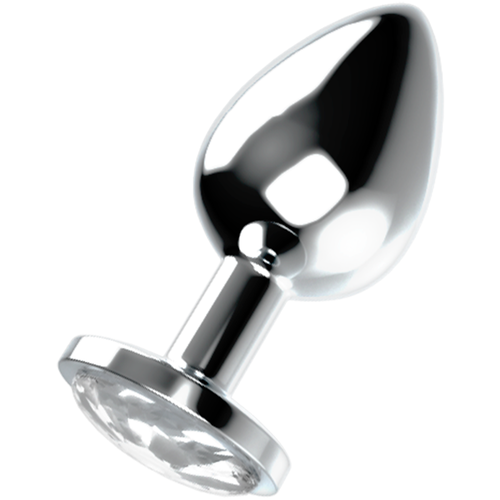 OHMAMA PLUG ANAL CON CRISTAL BLANCO L