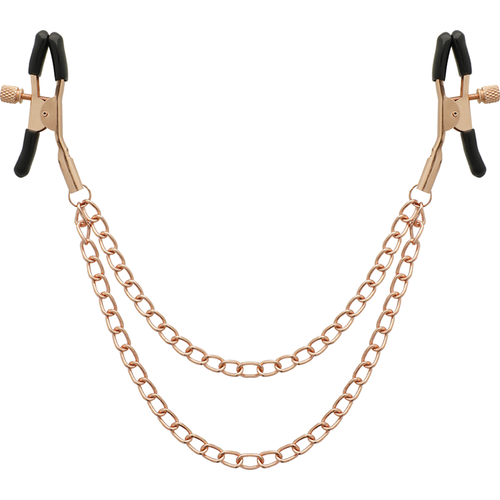 COQUETTE FANTASY PINZAS METALICAS PEZONES CON CADENA