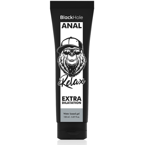 BLACK HOLE GEL BASE AGUA DILATACION ANAL 150 ML