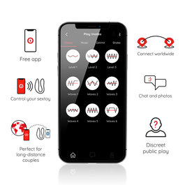 ONINDER ESTIMULADOR PUNTO G & CLÍTORIS ROSA - FREE APP
