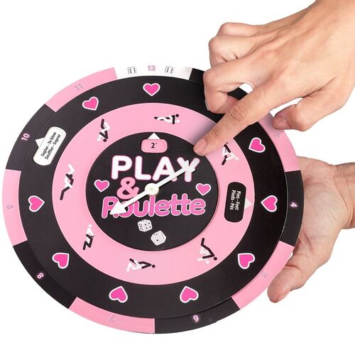 SECRETPLAY PLAY & ROULETTE - JUEGO DE DADOS Y RULETA (ES/PT/EN/FR)