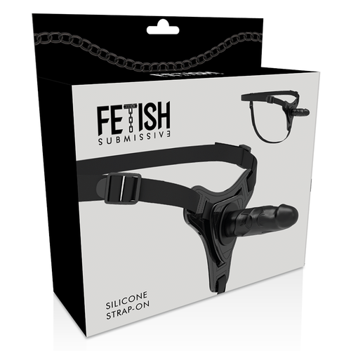 FETISH SUBMISSIVE ARNS SILICONA NEGRO REALISTIC 16CM