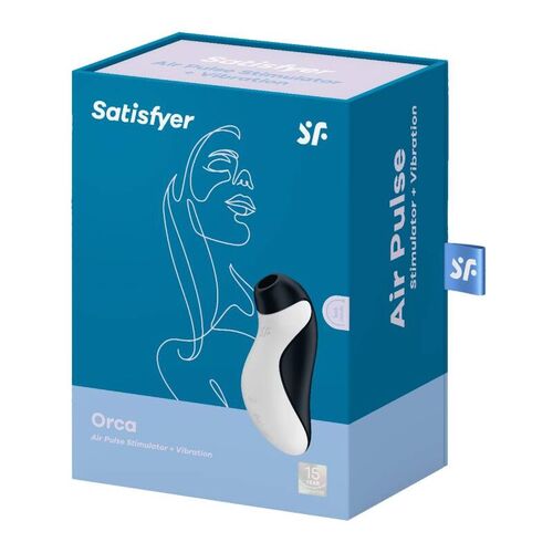 SATISFYER - ORCA AIR PULSE SIMULATOR + VIBRATION
