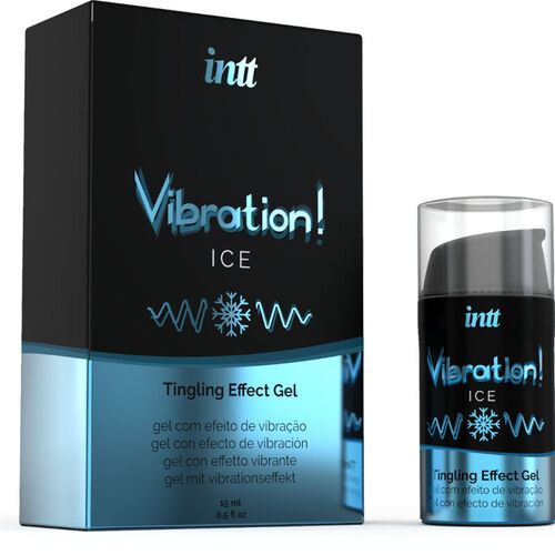 INTT - POTENTE ESTIMULANTE  NTIMO GEL VIBRADOR EFECTO FRO 15ML